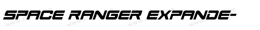 space ranger expande字体转换